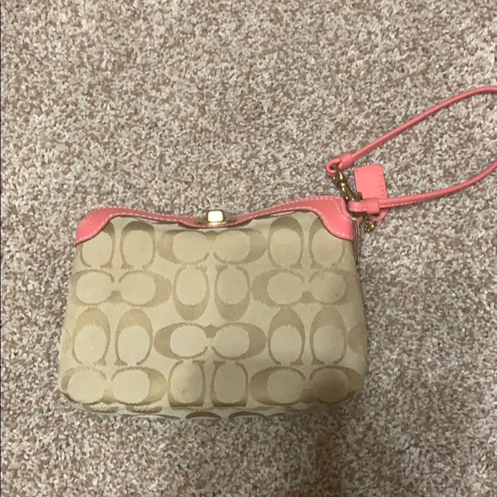 Coach wristlet